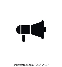 Isolated Amplifier Icon. Loudspeaker Vector Element Can Be Used For Loudspeaker, Announcement, Amplifier Design Concept.