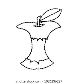 Isolated apple design
