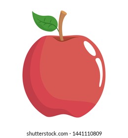 Isolated apple fruit design vector illustration