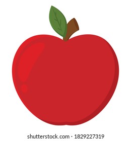 Isolated apple rosh hashana jewish icon- Vector