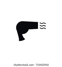 Isolated Appliance Icon. Drier Vector Element Can Be Used For Hot, Drier, Hairdryer Design Concept.