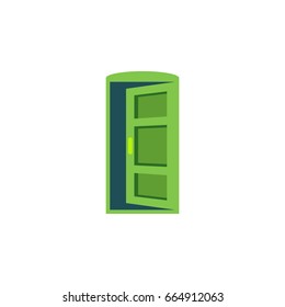 Isolated Approach Flat Icon. Frame Vector Element Can Be Used For Frame, Door, Approach Design Concept.