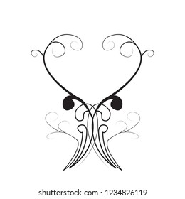 Isolated arabesque pattern image. Vector illustration design