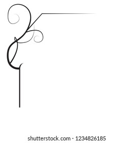 Isolated arabesque pattern image. Vector illustration design