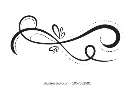 Isolated arabesque pattern. Vintage ornament - Vector illustration