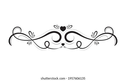 Isolated arabesque pattern. Vintage ornament - Vector illustration