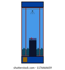 Isolated arcade machine icon. Vector illustration design