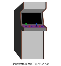 Isolated arcade machine icon. Vector illustration design