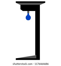 Isolated arcade punch boxing game. Vector illustration design