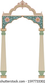 isolated Arch illustration vector art.