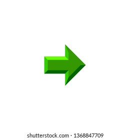 Isolated Arrow Vector Emoji, Emoticon