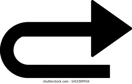 Isolated arrow vector icons set. Arrows icon collection for web, mobile app. Arrow vector download icon set. Arrows vector curve flat collection. Application digital button illustration 