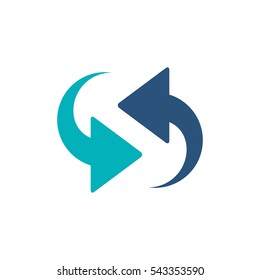 Isolated arrows design