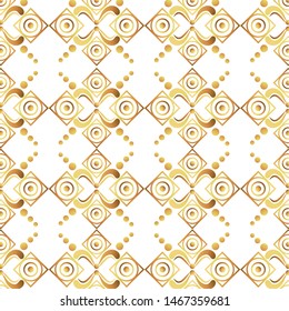 Isolated art deco background design