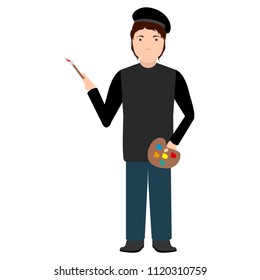 Isolated artist avatar
