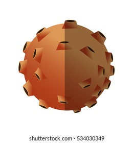 Isolated asteroid design