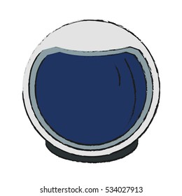 Isolated astronaut helmet design