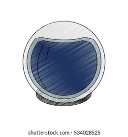 Isolated astronaut helmet design