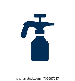 Isolated Atomizer Icon Symbol On Clean Background. Vector Spray Bottle Element In Trendy Style.