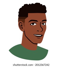 Isolated avatar of an afro american man Vector illustration svg
