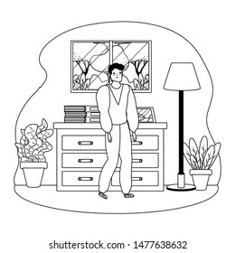 Isolated avatar man vector design vector illustration