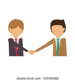Isolated avatar men design