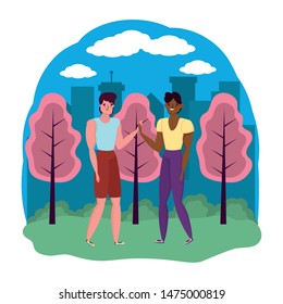 Isolated avatar men vector design