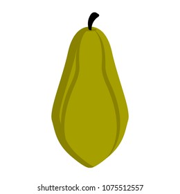 Isolated avocado icon