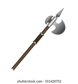 Isolated axe on a white background, Vector illustration