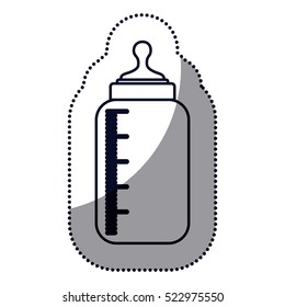 Isolated baby bottle design