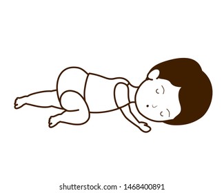 Isolated baby boy design vector illustration