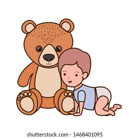 Isolated baby boy design vector illustration