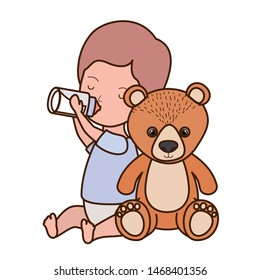Isolated baby boy design vector illustration