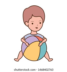 Isolated baby boy design vector illustration
