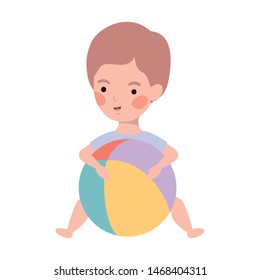 Isolated baby boy design vector illustration