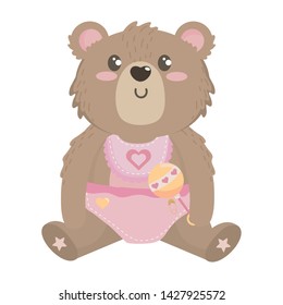 Isolated baby symbol design vector illustration