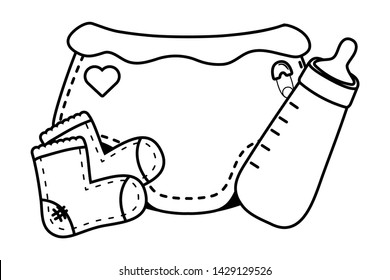 Isolated baby symbol design vector illustration