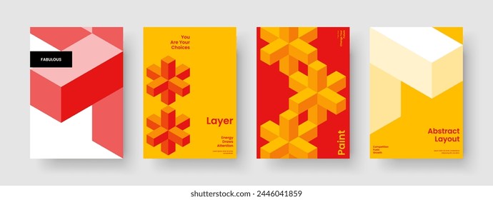 Isolated Background Design. Abstract Book Cover Layout. Creative Brochure Template. Report. Business Presentation. Poster. Flyer. Banner. Leaflet. Magazine. Pamphlet. Catalog. Notebook. Portfolio