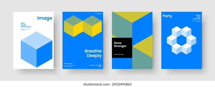 Isolated Background Design. Geometric Book Cover Template. Creative Poster Layout. Banner. Flyer. Report. Brochure. Business Presentation. Advertising. Journal. Magazine. Pamphlet. Handbill