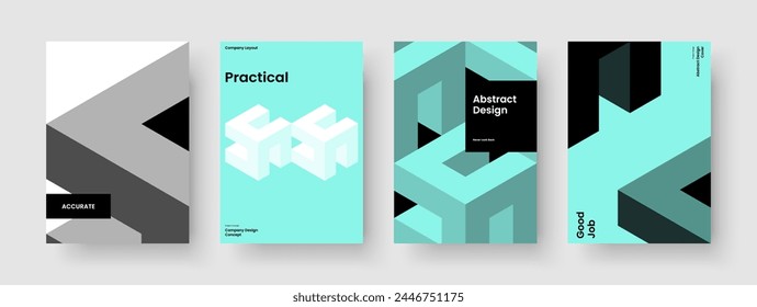 Isolated Background Design. Geometric Business Presentation Layout. Modern Flyer Template. Book Cover. Report. Brochure. Banner. Poster. Magazine. Advertising. Notebook. Handbill. Leaflet. Pamphlet