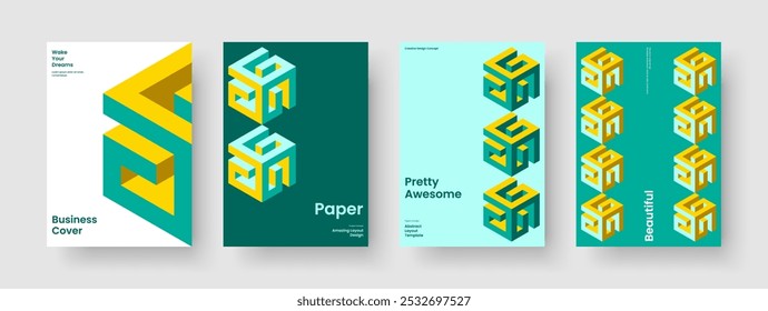 Isolated Background Design. Geometric Business Presentation Layout. Abstract Brochure Template. Flyer. Banner. Report. Poster. Book Cover. Portfolio. Magazine. Catalog. Journal. Newsletter