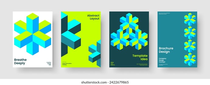 Isolated Background Design. Geometric Poster Layout. Creative Banner Template. Book Cover. Brochure. Business Presentation. Flyer. Report. Catalog. Notebook. Magazine. Handbill. Leaflet