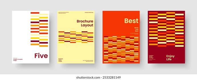 Design de plano de fundo isolado. Modelo de cartaz geométrico. Layout do Relatório Abstrato. Panfleto. Capa de Livro. Brochura. Faixa. Apresentação de negócios. Diário. Panfleto. Folheto informativo. Boletim informativo. Identidade da marca
