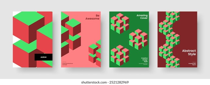 Isolierte Hintergrundgestaltung. Modernes Präsentationslayout für Unternehmen. Vorlage für geometrische Flyer. Buchumschlag. Bericht. Poster. Broschüre. Banner. Werbung. Notebook. Erfassung Zeitschrift. Packungsbeilage. Broschüre