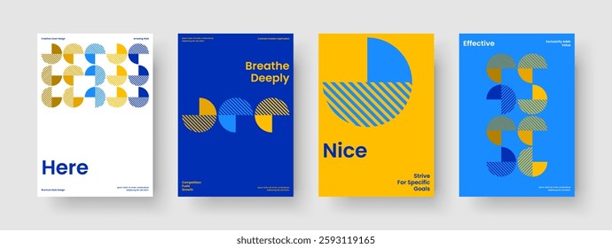 Isolated Background Design. Modern Report Template. Geometric Flyer Layout. Banner. Book Cover. Poster. Brochure. Business Presentation. Brand Identity. Catalog. Leaflet. Portfolio. Handbill