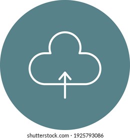Isolated Background icon vector image. Can also be used for network and data sharing. Suitable for use on web apps, mobile apps and print media.