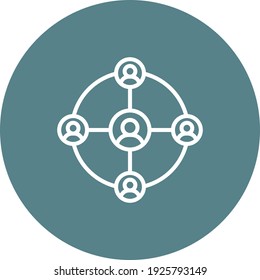 Isolated Background icon vector image. Can also be used for network and data sharing. Suitable for use on web apps, mobile apps and print media.