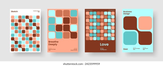 Isolated Background Layout. Abstract Report Design. Creative Book Cover Template. Flyer. Brochure. Banner. Business Presentation. Poster. Journal. Notebook. Catalog. Newsletter. Portfolio. Leaflet