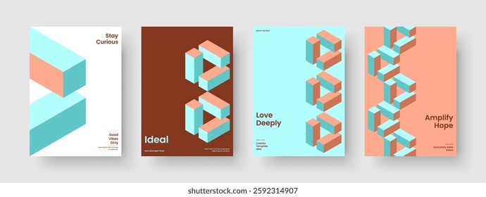 Isolated Background Layout. Geometric Banner Design. Creative Book Cover Template. Poster. Flyer. Report. Business Presentation. Brochure. Pamphlet. Advertising. Brand Identity. Handbill. Portfolio