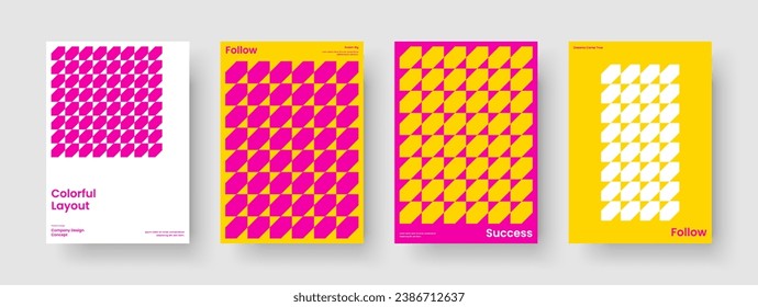 Isolated Background Layout. Geometric Brochure Template. Abstract Book Cover Design. Banner. Poster. Business Presentation. Report. Flyer. Magazine. Handbill. Catalog. Leaflet. Newsletter. Journal